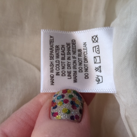 Ro's Garden Natasha Maxi Dress In Ivory Size M - Picture 11 of 11